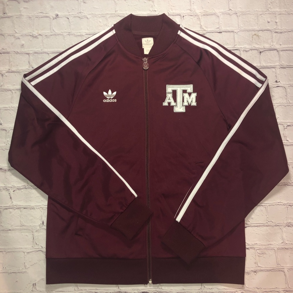 Adidas throwback Texas A&M Aggies jacket